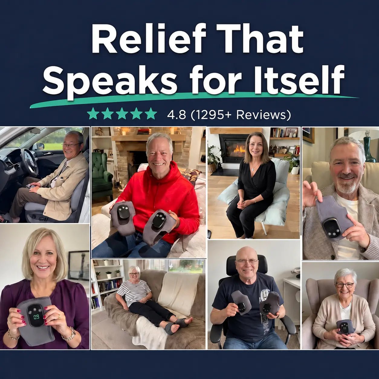 Ambelle™ Heated Ankle Comfort Massager