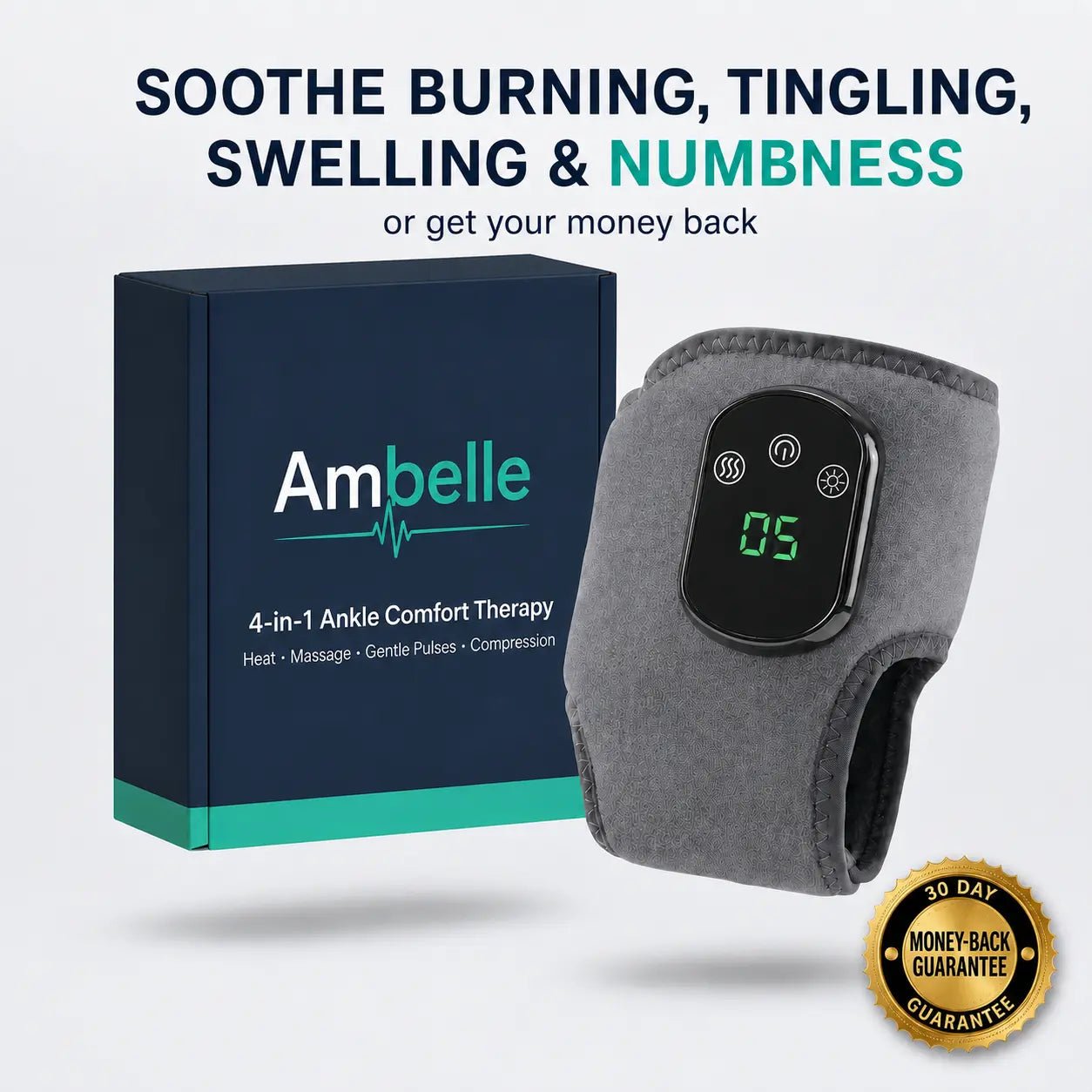 Ambelle™ Heated Ankle Comfort Massager